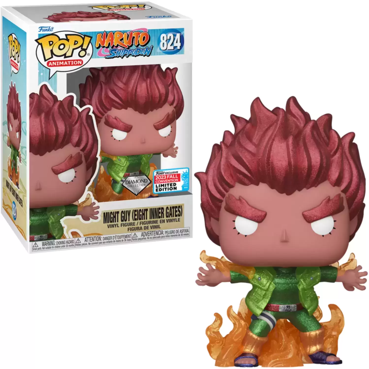 POP! Animation - Naruto Shippudden - Might Guy Eight Inner Gates Diamond Collection