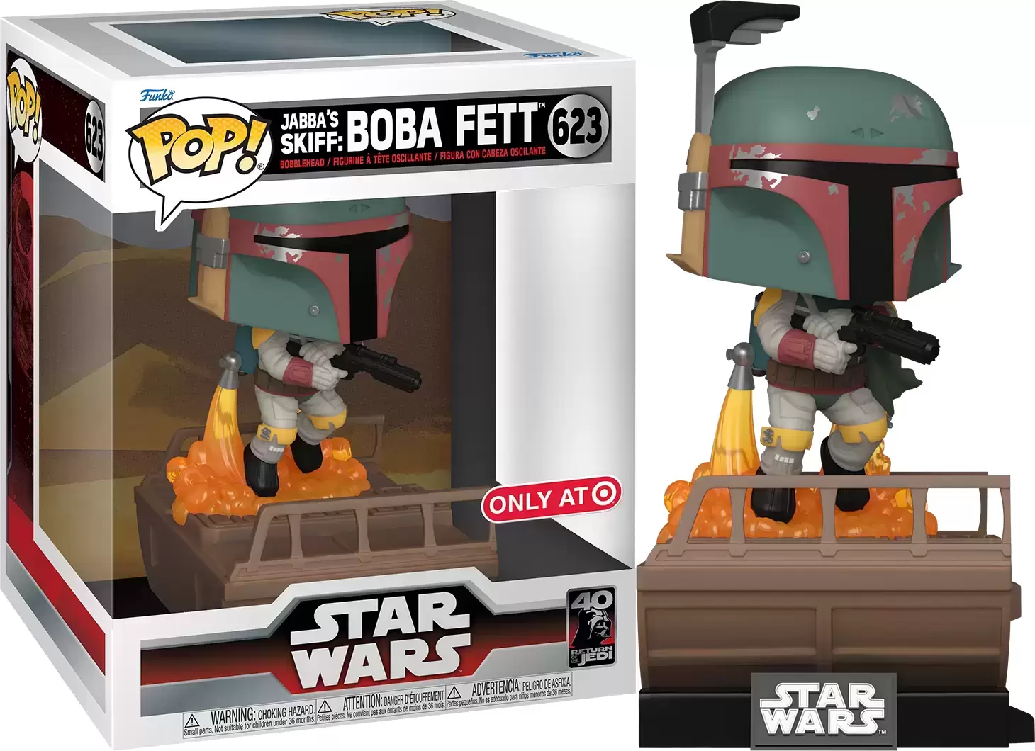 POP! Star Wars - Jabba\'s Skiff Boba Fett