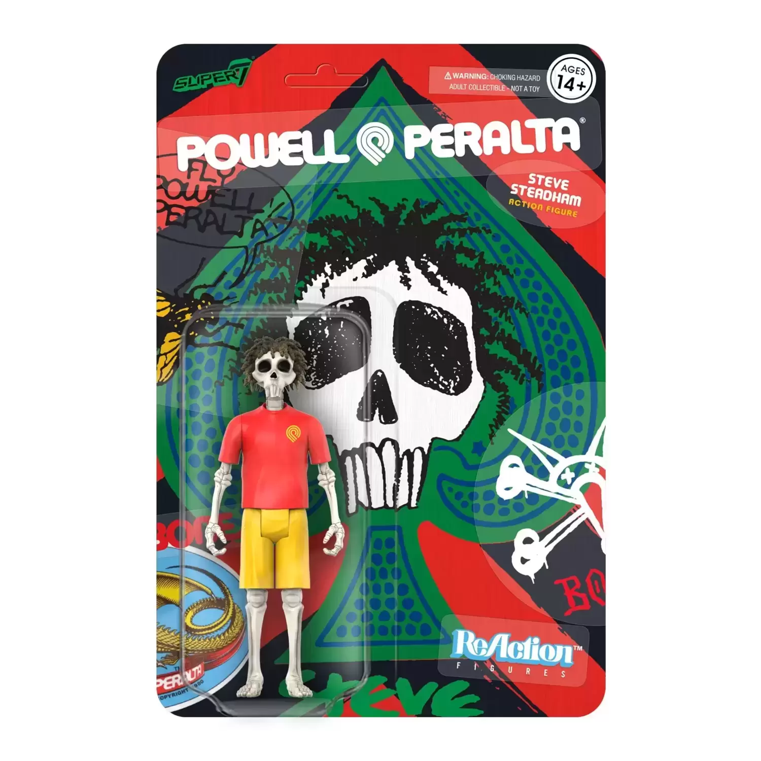 ReAction Figures - Powell Peralta - Steve Steadham (Recolor)