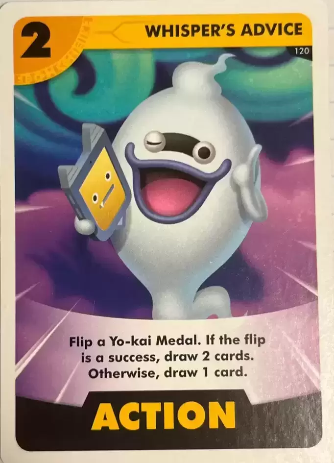 Yo-kai Watch Card Game - Whisper\'s Advice
