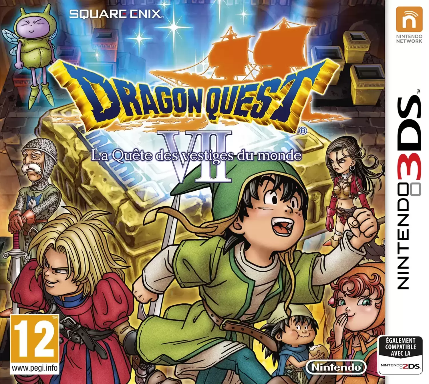 Jeux Nintendo 2DS / 3DS - Dragon Quest VII : La Quête des vestiges du monde