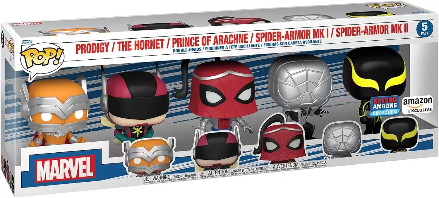 POP! MARVEL - Marvel - Beyond Amazing Collection - 5 Pack