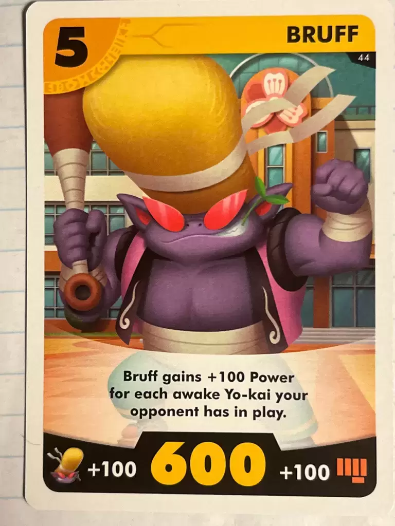 Yo-kai Watch Card Game - Bruff