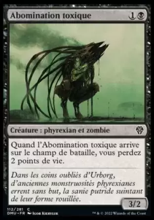 Dominaria Uni - Abomination toxique