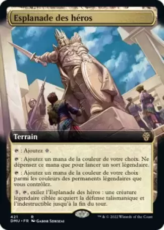 Dominaria Uni - Esplanade des héros