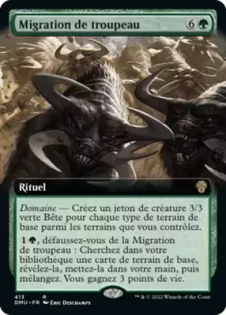 Dominaria Uni - Migration de troupeau