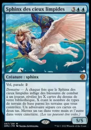 Dominaria Uni - Sphinx des cieux limpides