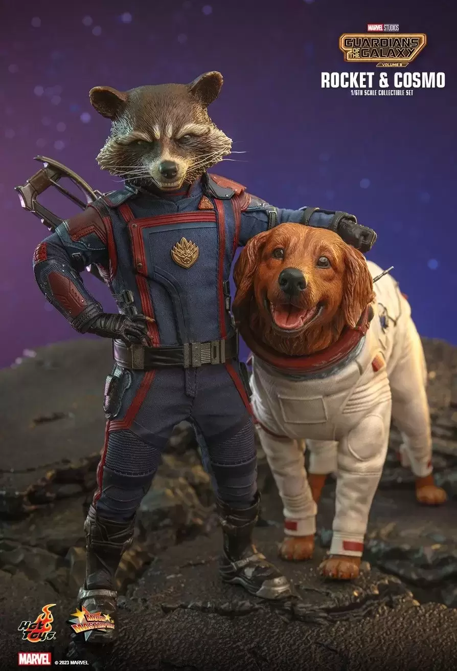 Movie Masterpiece Series - Guardians of the Galaxy Vol. 3 - Rocket and Cosmo