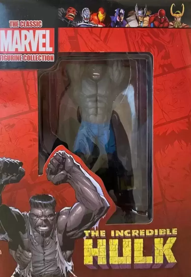 The Classic Marvel Figurine Collection - Résine 1/21 - The Incredible Hulk Grey