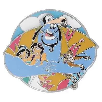 Aladdin 25th Anniversary LE Pins - Aladdin 25th Anniversary - Genie Hug