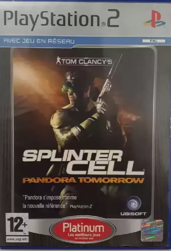 Splinter Cell: Pandora Tomorrow PS2