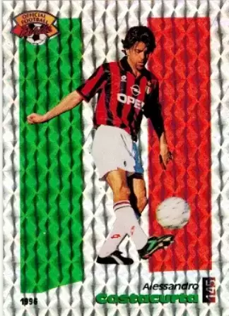 Panini U.N.F.P. Football Cards 1995-1996 - Alessandro Costacurta - Milan