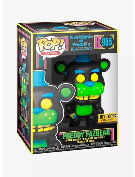 POP! Games - Five Nights At Freddy\'s - Freddy Fazbear Blacklight