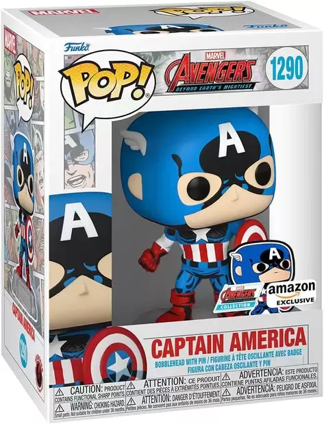 POP! MARVEL - Avengers: Beyond Earth\'s Mightiest - Captain America