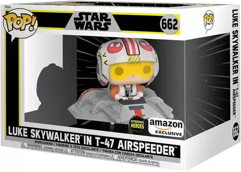 POP! Star Wars - Luke Skywalker In T-47 Airspeeder