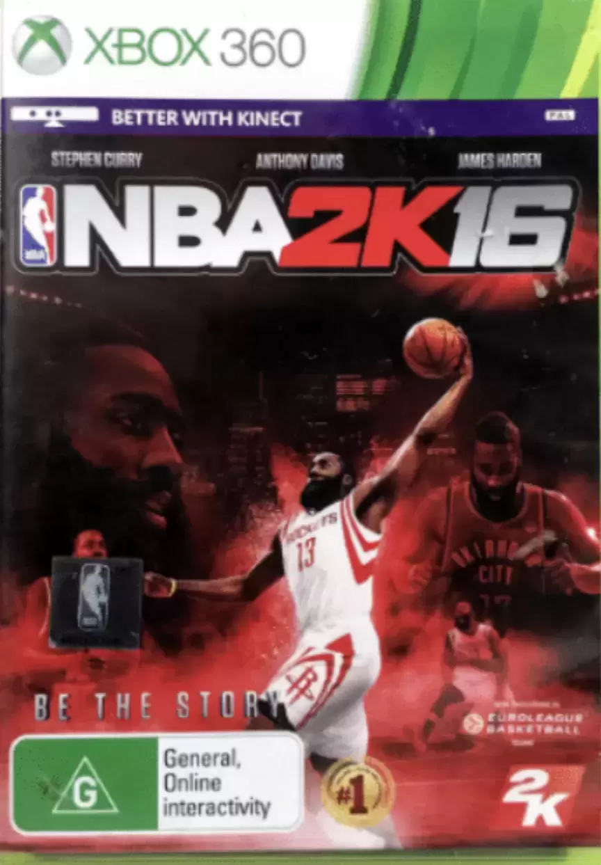 Jeux XBOX 360 - NBA 2k16