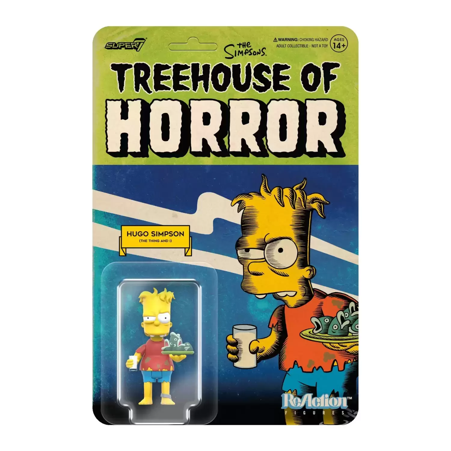 ReAction Figures - The Simpsons (Treehouse of Horror) - Hugo Simpson