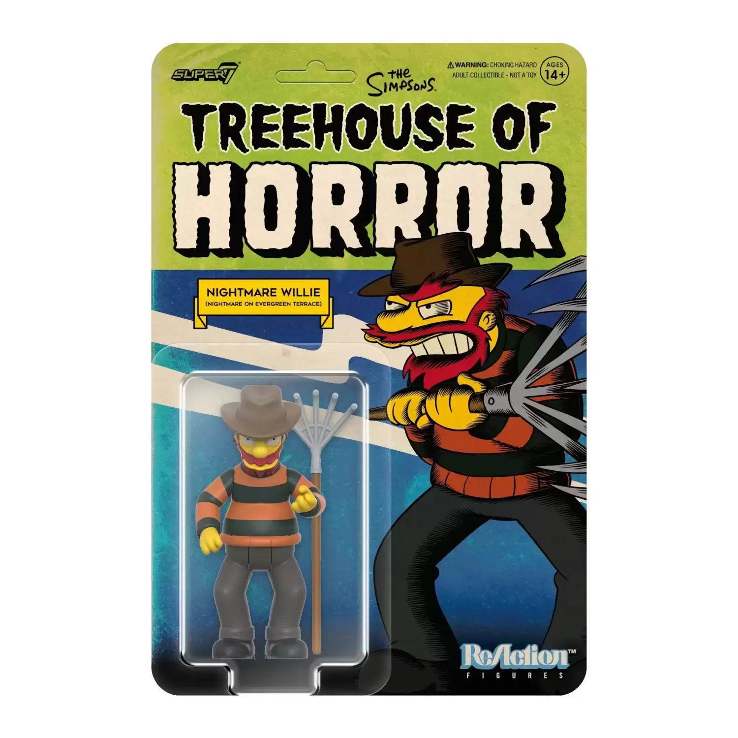 ReAction Figures - The Simpsons (Treehouse of Horror) - Nightmare Willie