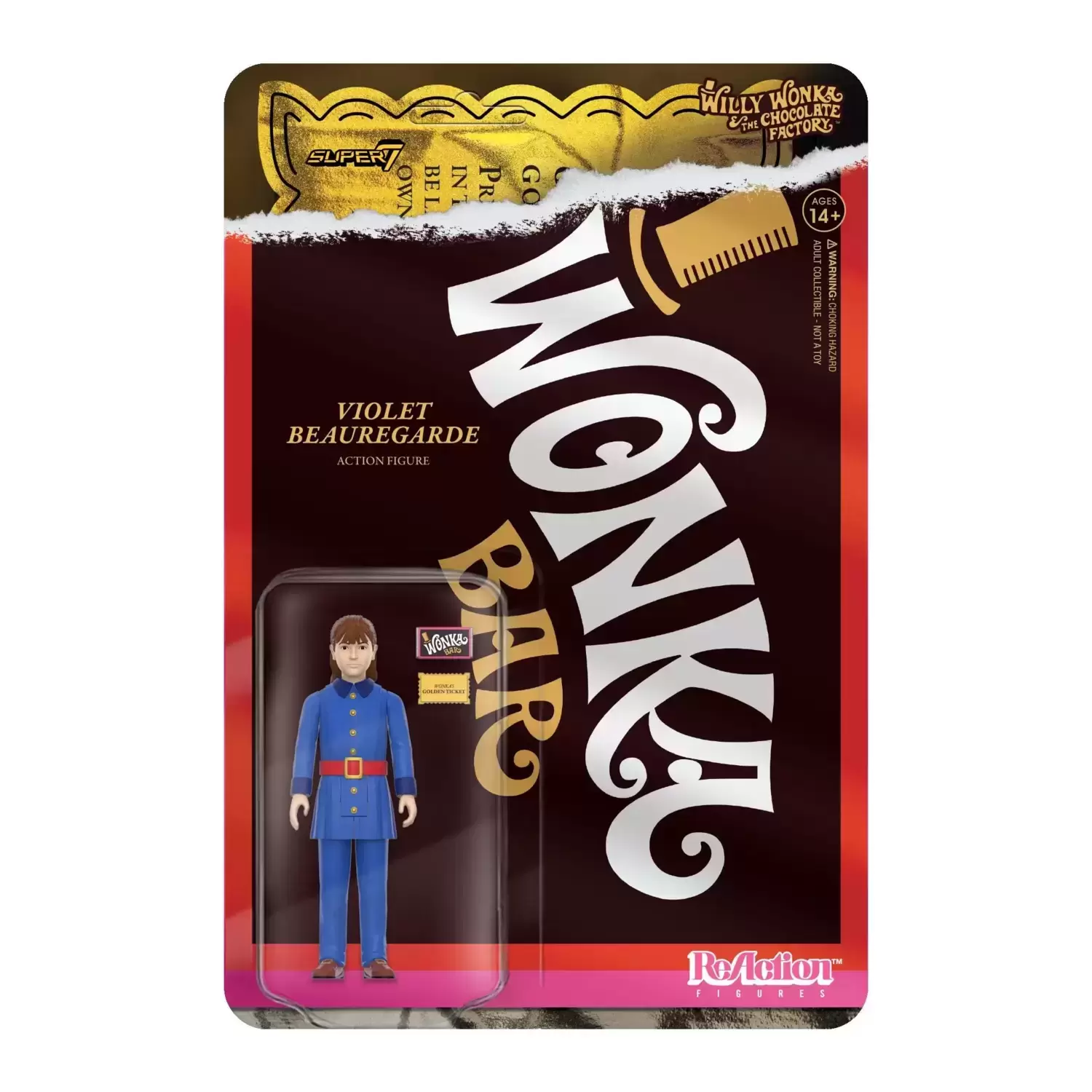 ReAction Figures - Willy Wonka & the Chocolate Factory - Violet Beauregarde