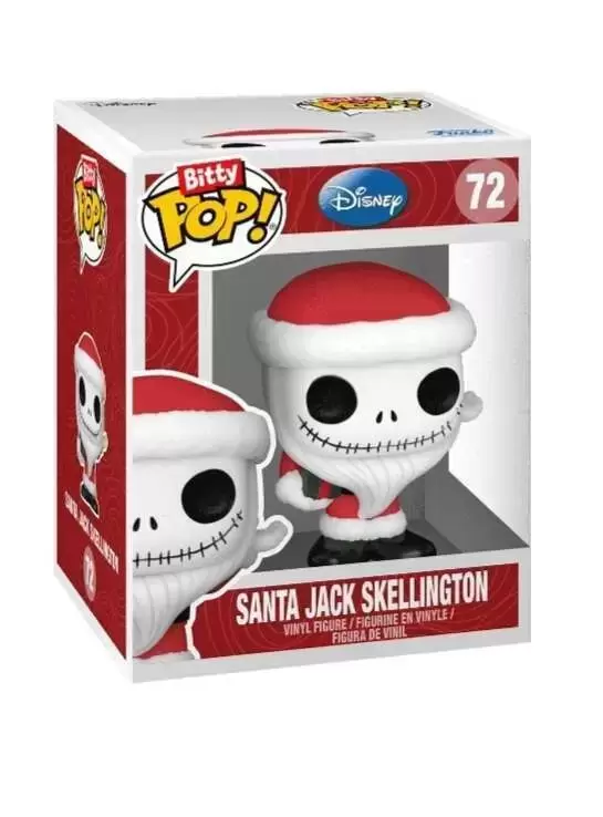 Bitty POP! - The Nightmare Before Christmas - Santa Jack Skellington