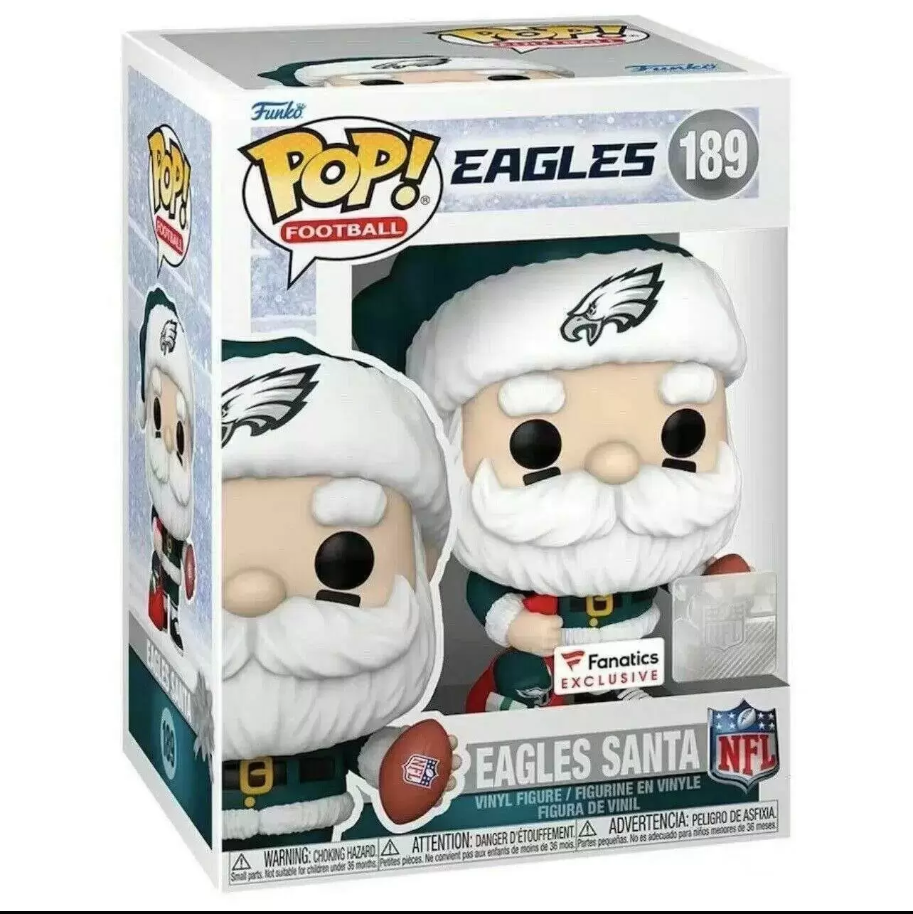 POP! Football (NFL) - NFL : Eagles - Eagles Santa