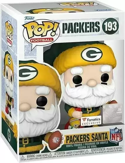 POP! Football (NFL) - NFL : Packers - Packers Santa