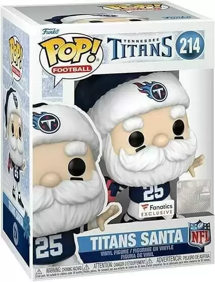 POP! Football (NFL) - NFL : Titans - Titans Santa