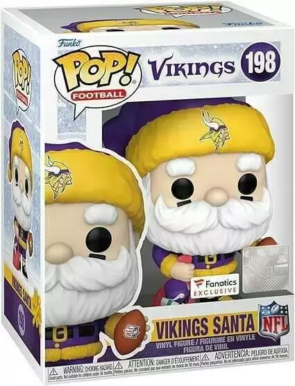 POP! Football (NFL) - NFL : Vikings - Vikings Santa