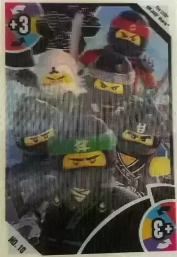 Cartes LEGO Toys R\' Us - 2017 - Team Ninja