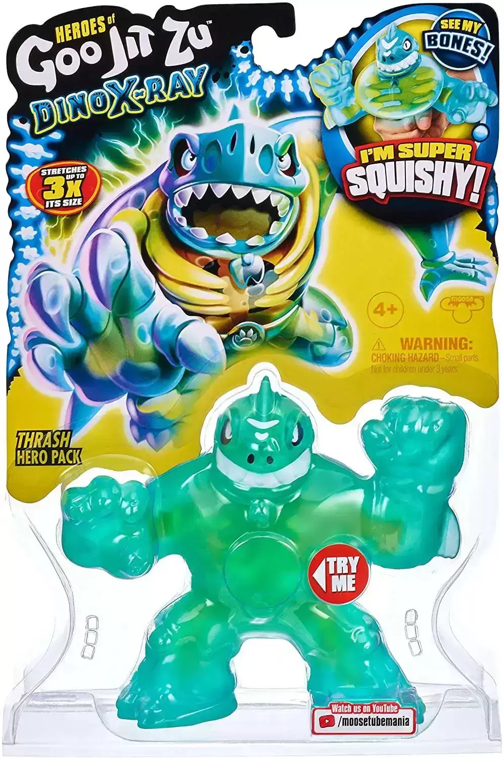 Goo Jit Zu - Dino X-Ray - Dino X-Ray - Thrash