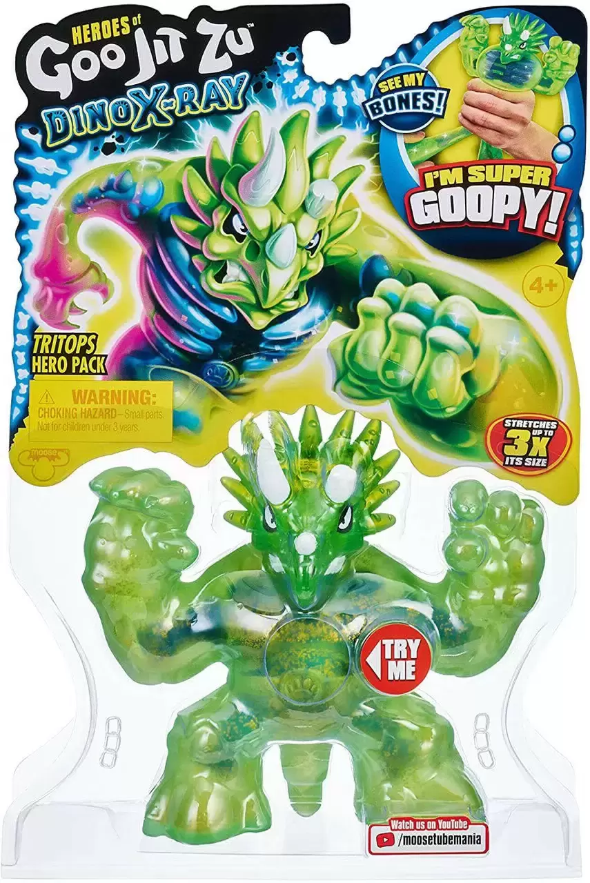 Goo Jit Zu - Dino X-Ray - Dino X-Ray - Tritops