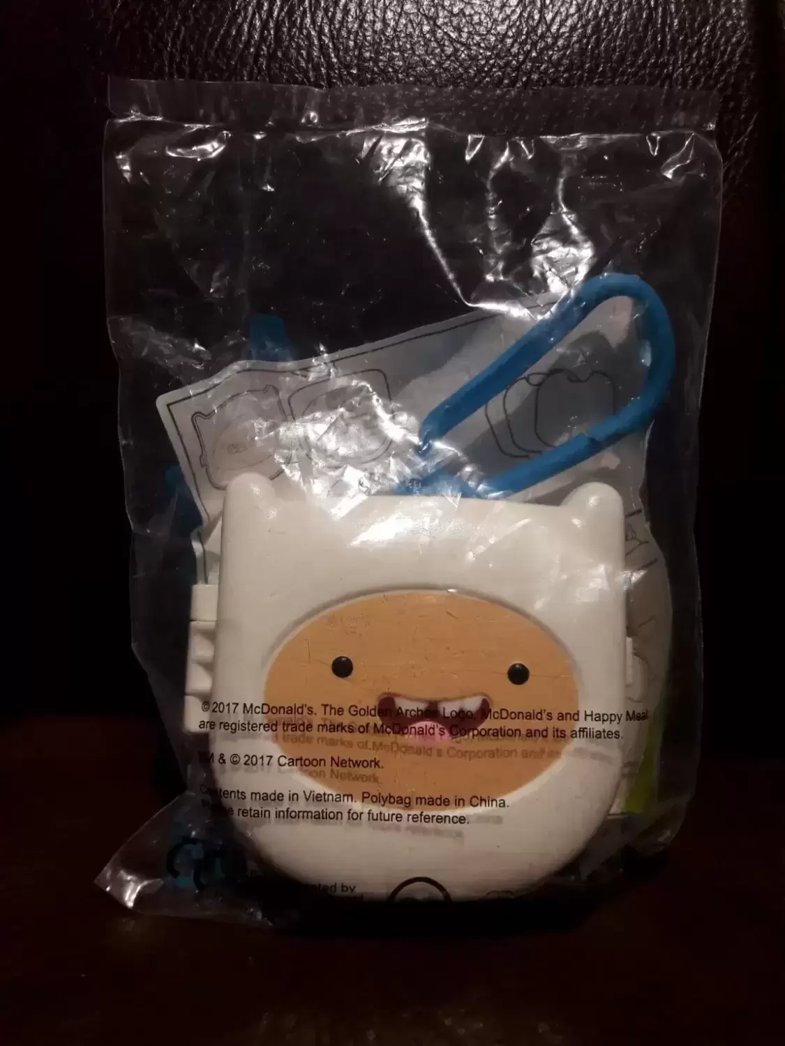 Happy Meal - Adventure Time Keychain - Finn