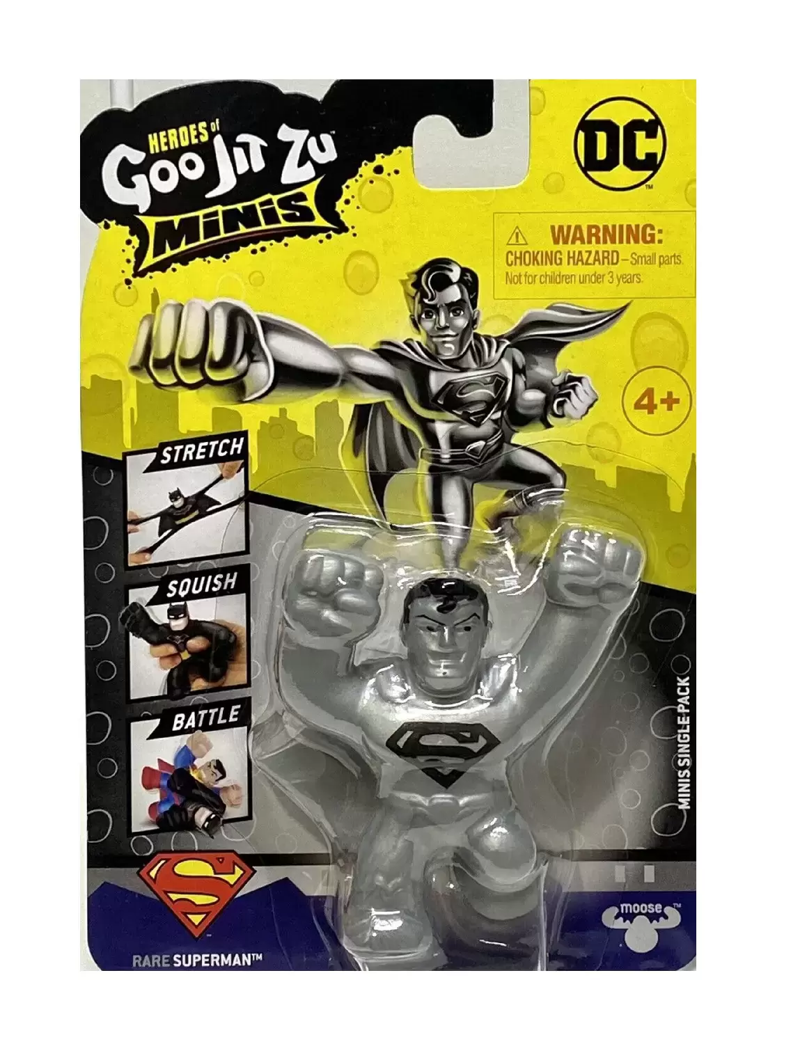 Goo Jit Zu - DC - Minis DC - Silver Superman