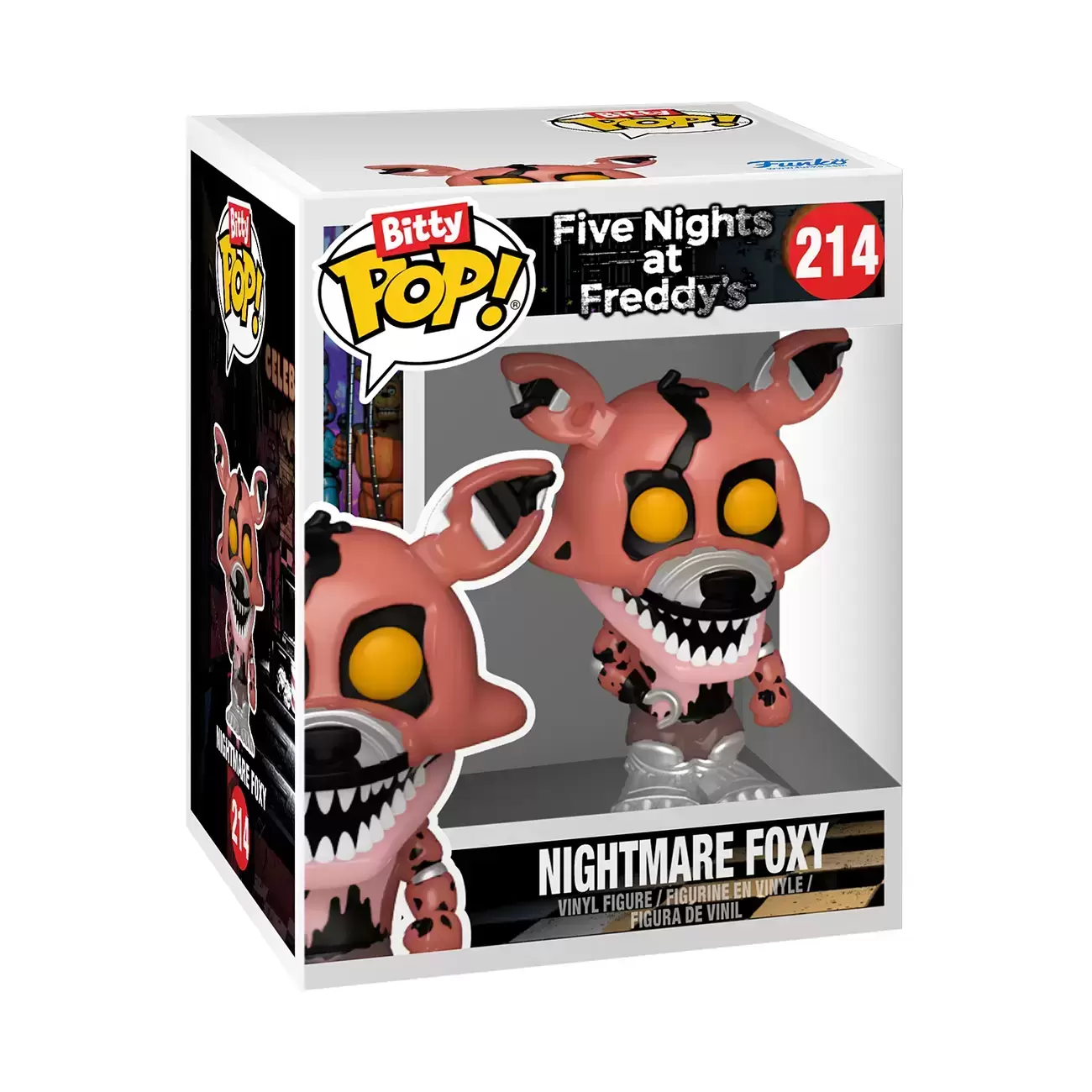 Funko Five Nights at Freddys POP Games Nightmare Foxy Vinyl Figure 214 -  ToyWiz