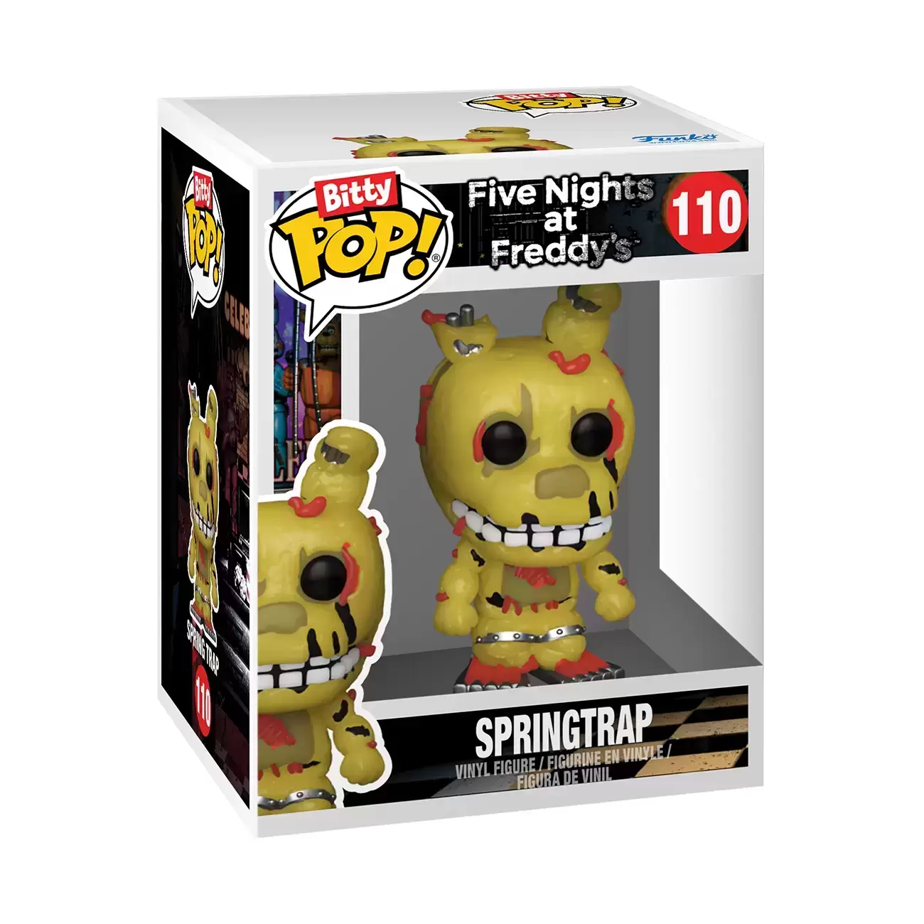  Funko Five Nights at Freddy's - Springtrap Tie Dye US Exclusive  Action Figure Green : Toys & Games