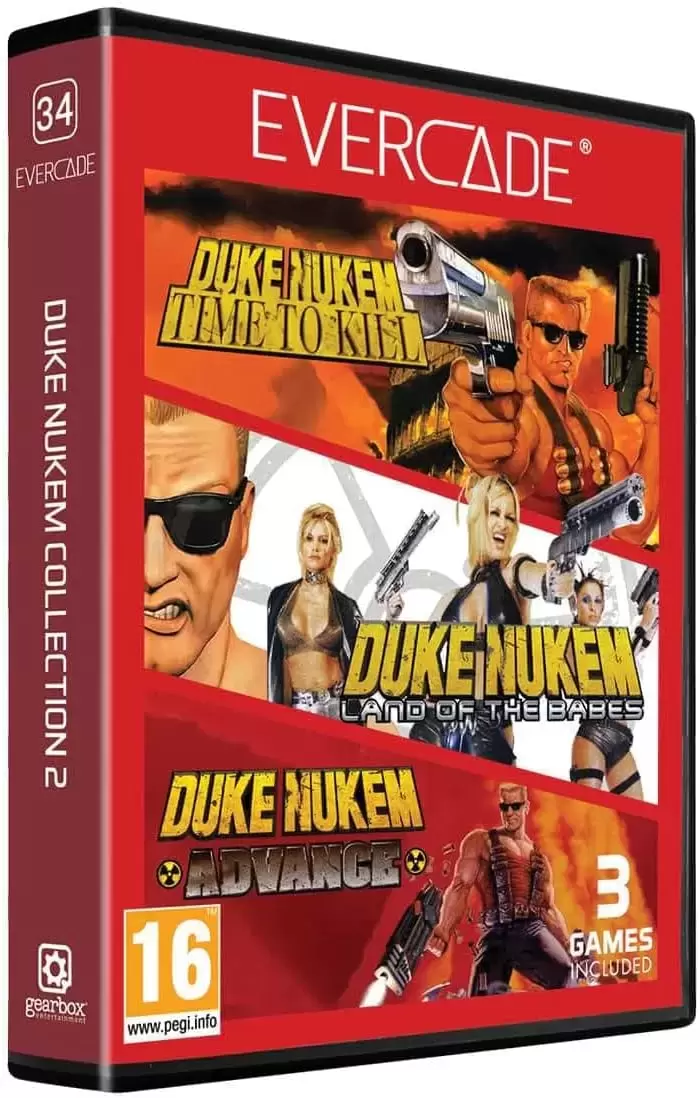 Jeux Evercade - Duke Nukem Collection 2