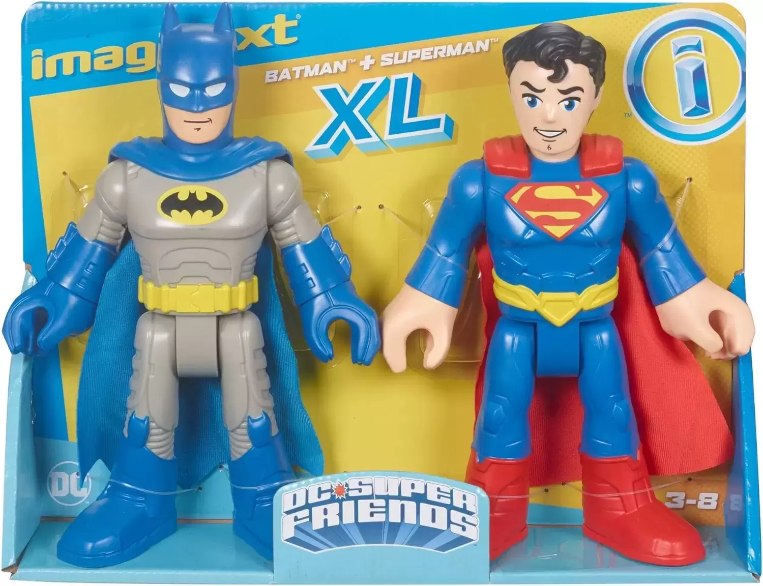 Imaginext XL - DC Super Friends - Batman & Superman