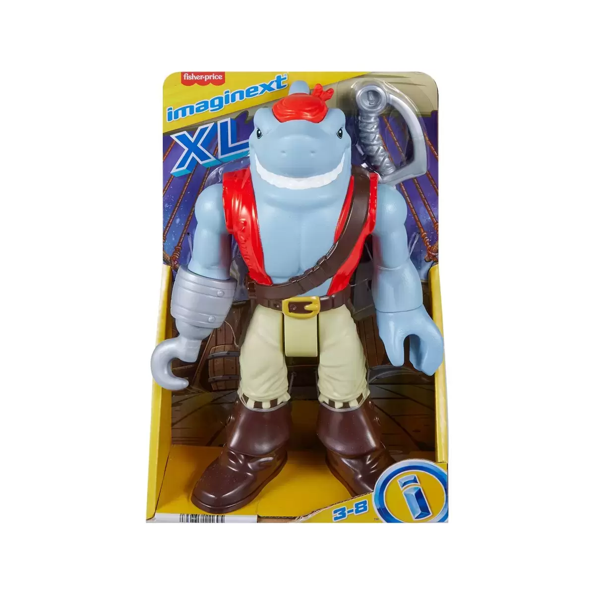 Imaginext XL - Shark Pirate