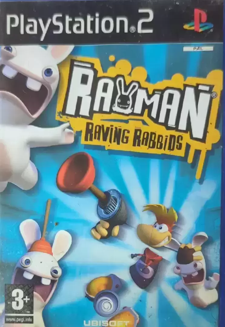 Jeux PS2 - Rayman Raving Rabbids