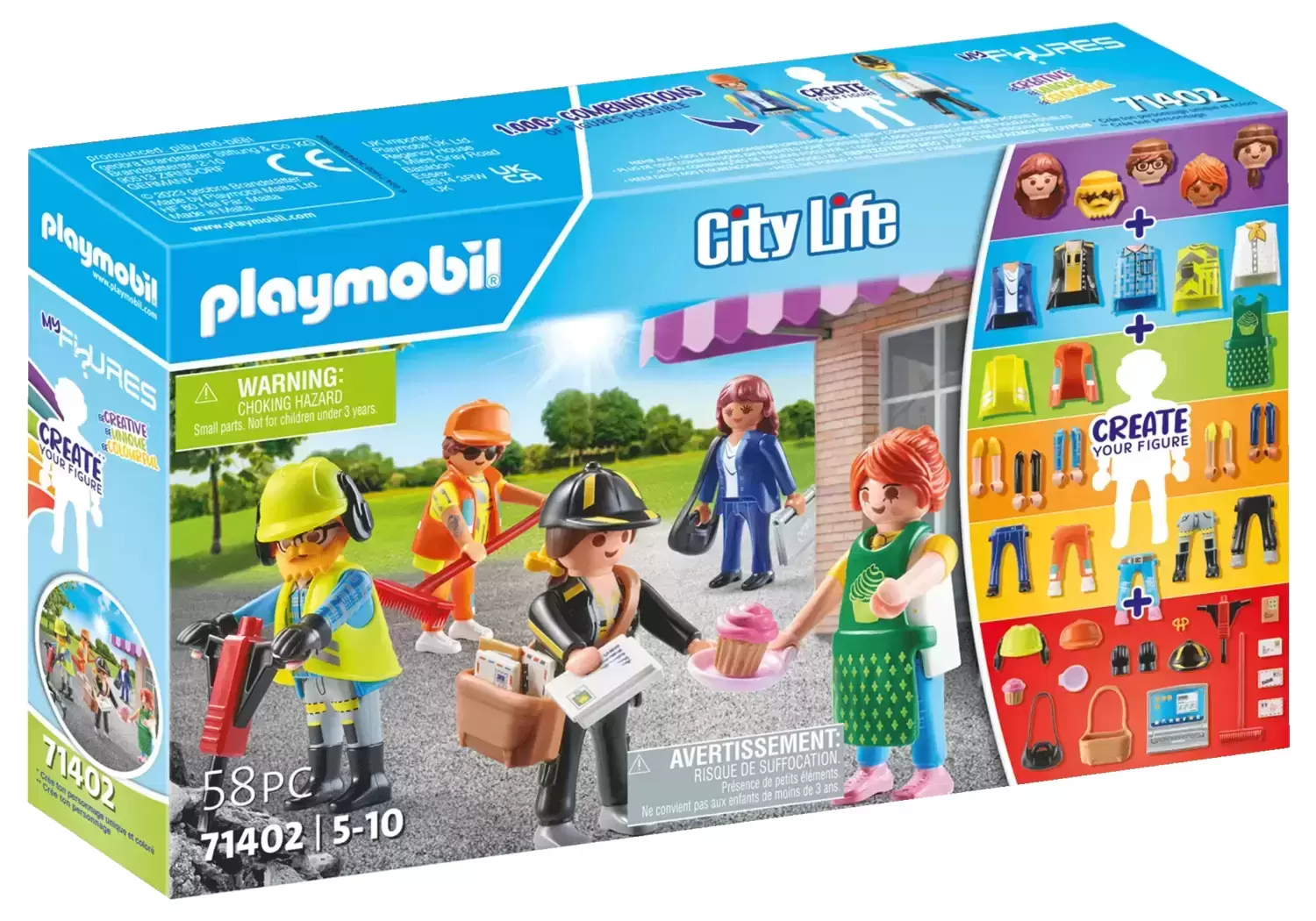 Playmobil dans la ville - My Figures : Métiers