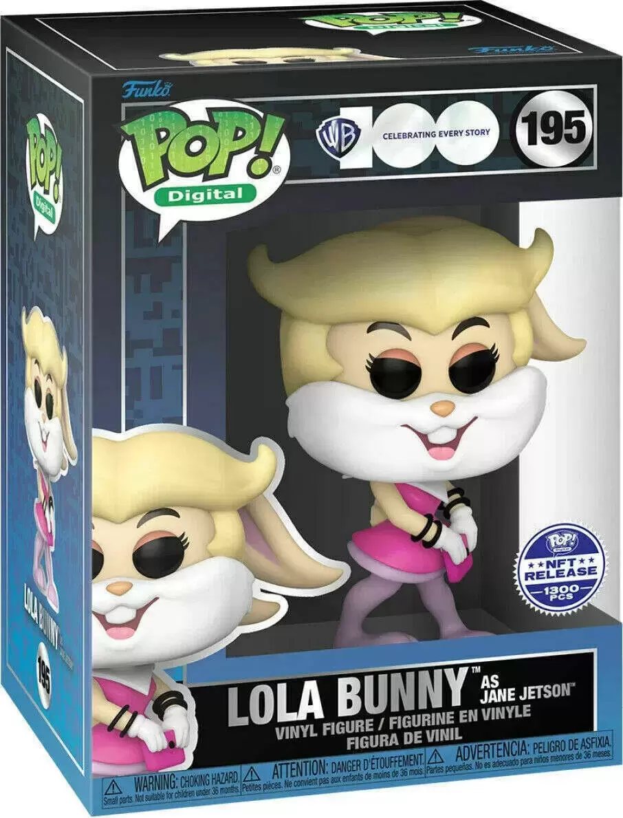 POP! Digital - WB 100 - Lola Bunny as Jane Jetson