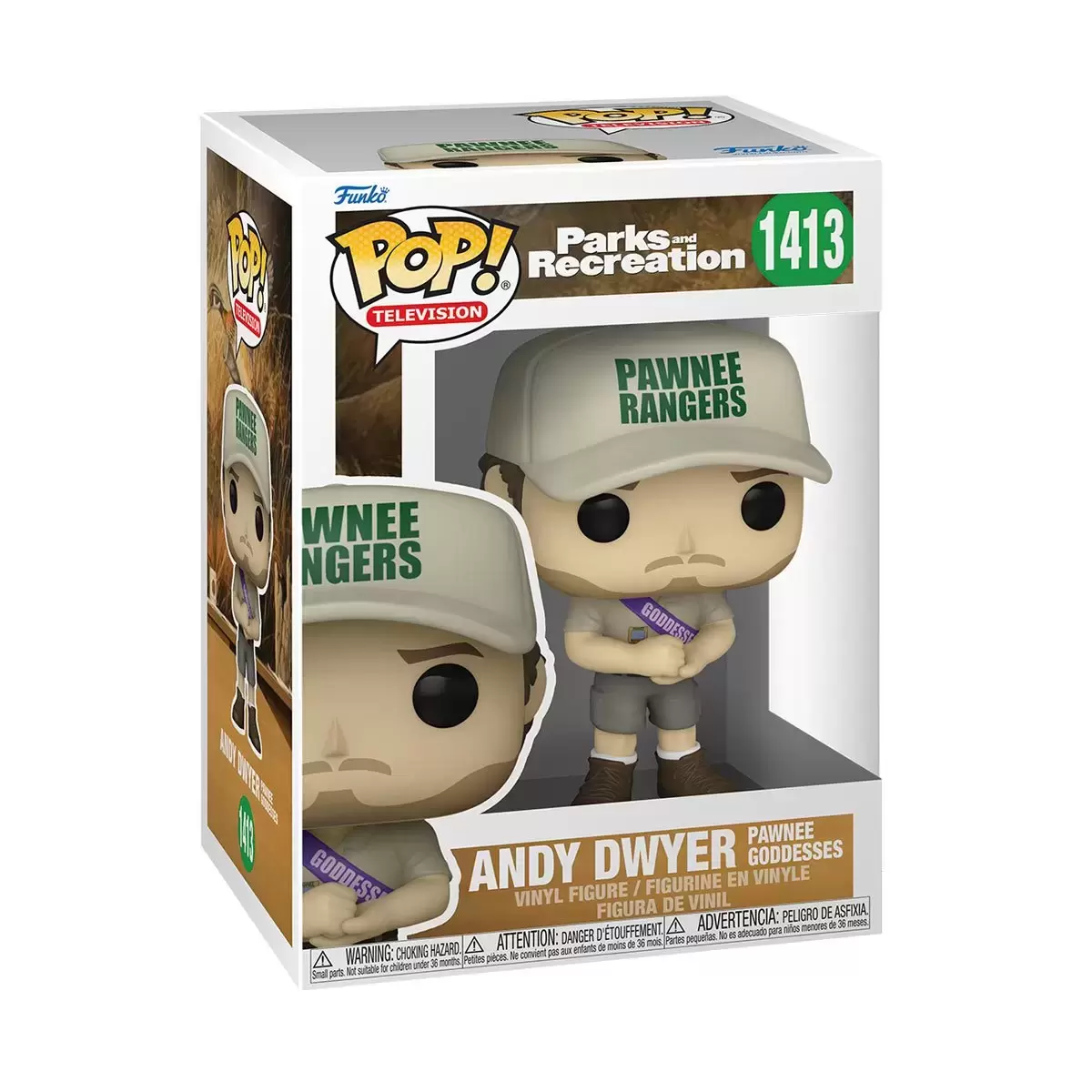POP! Television - Parks And Recreation - Andy Dwyer Pawnee Goddesses