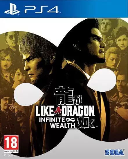Jeux PS4 - Like a Dragon - Infinite Wealth