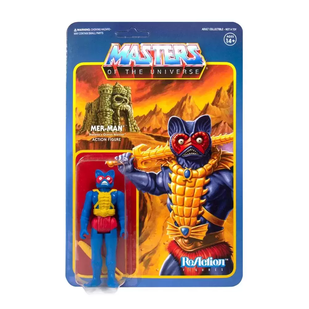 Super7 - Masters of the Universe - Reaction - Merman