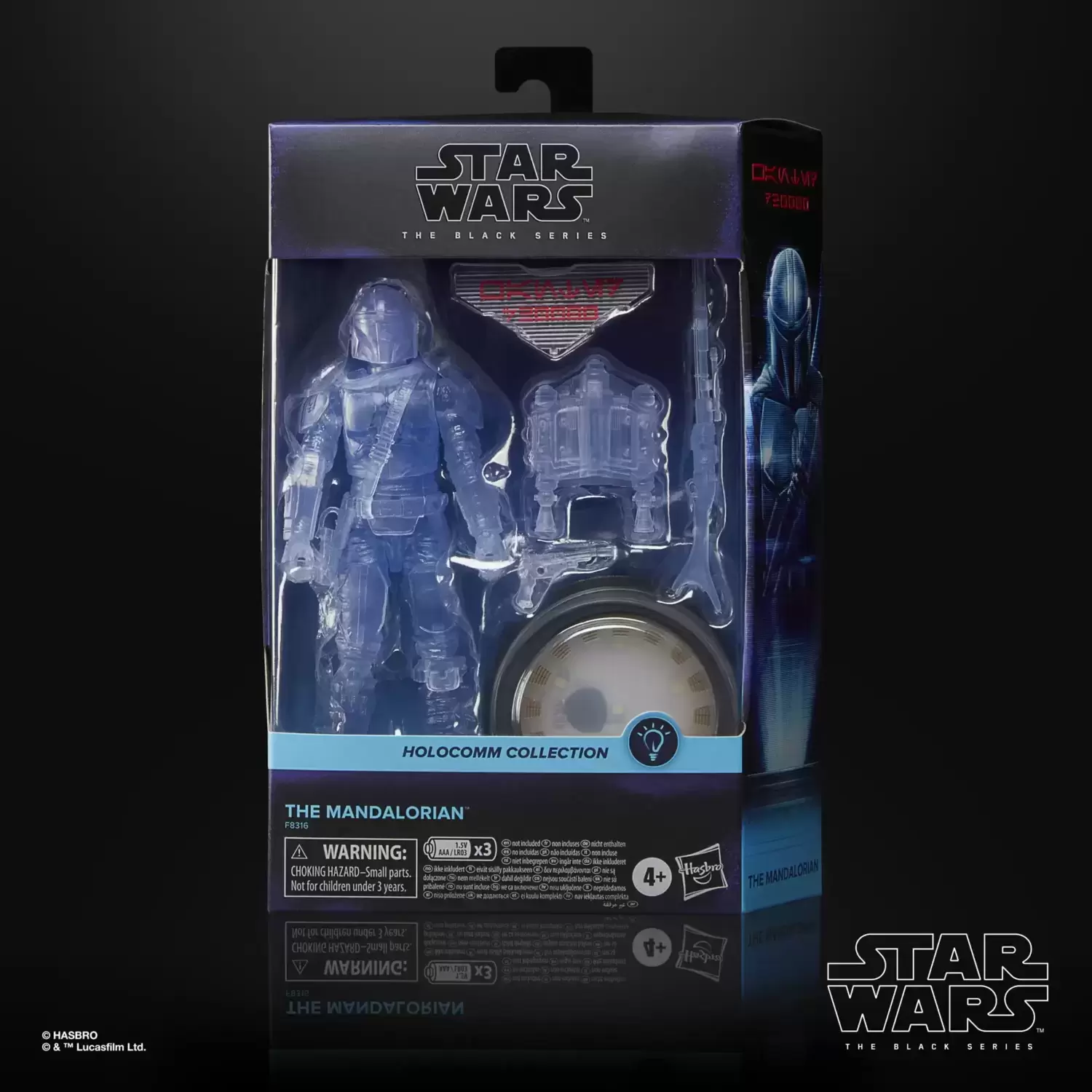 The Black Series - Colored Box - The Mandalorian - Holocomm Collection