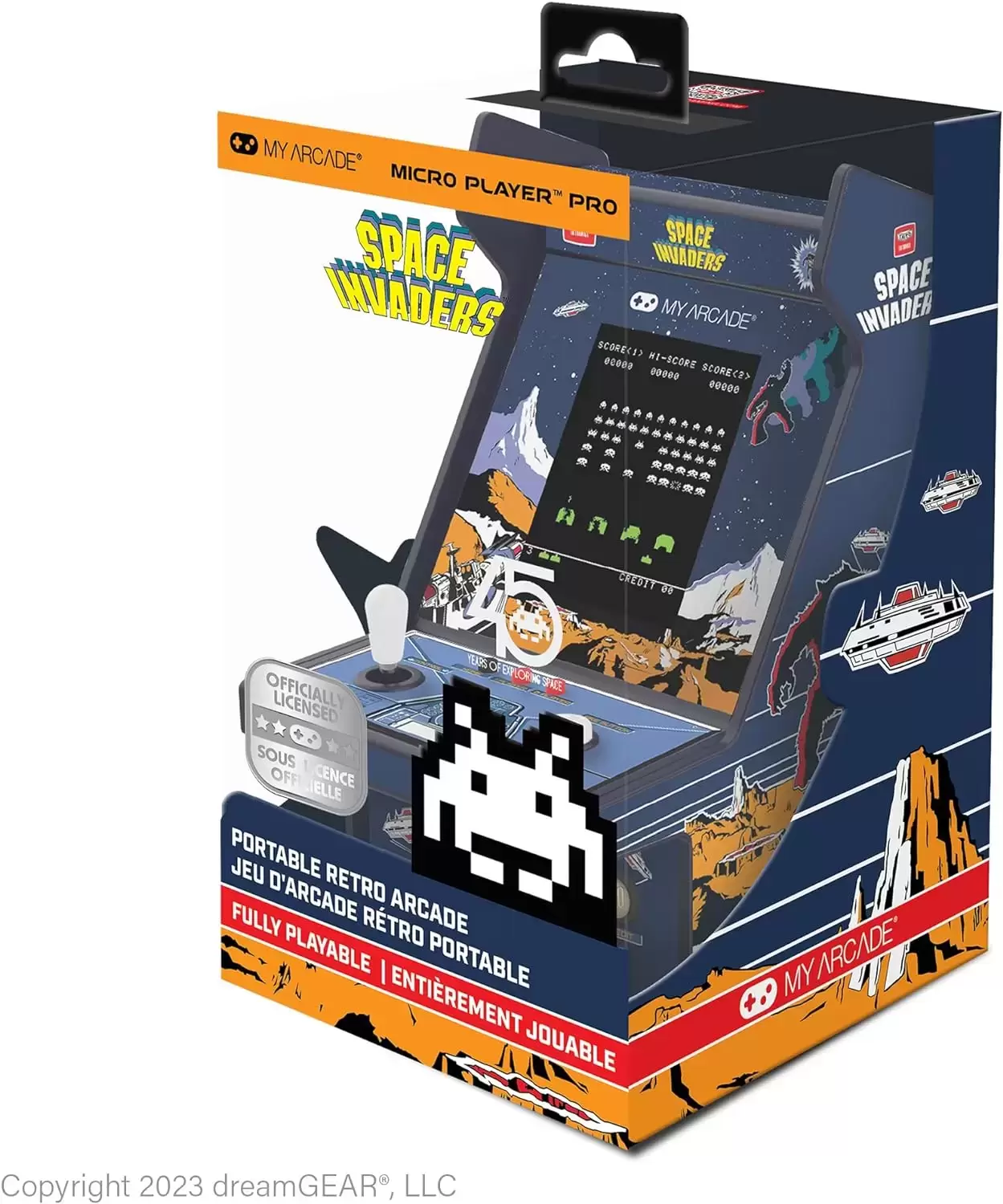 Mini Arcade Classics - My Arcade - Micro Player Pro - Space Invaders