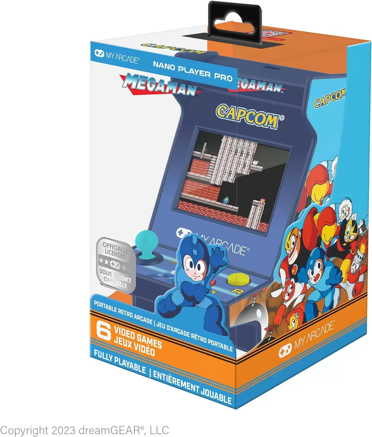Mini Arcade Classics - My Arcade - Nano Player Pro - Megaman