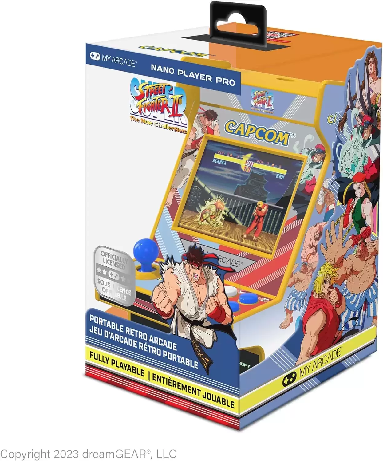 Mini Arcade Classics - My Arcade - Nano Player Pro - Super Street Fighter II