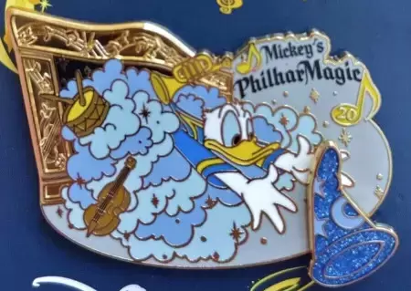 Pin\'s Edition Limitée - 20th Anniversary PhilharMagic - Donald Duck