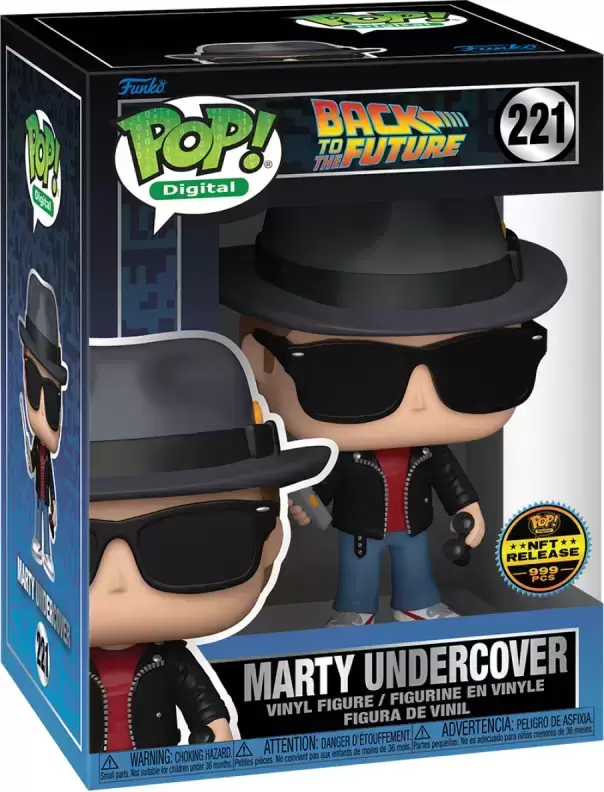 POP! Digital - Back to The Future - Marty Undercover
